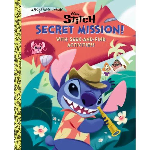 Secret Mission! (Disney Stitch) - Hardcover
