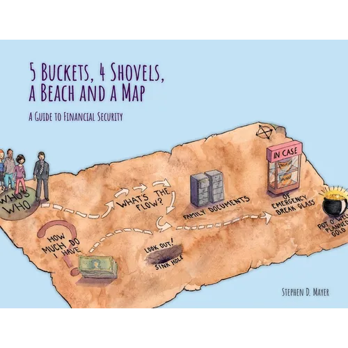5 Buckets, 4 Shovels, a Beach and a Map: A Guide to Financial Security - Paperback