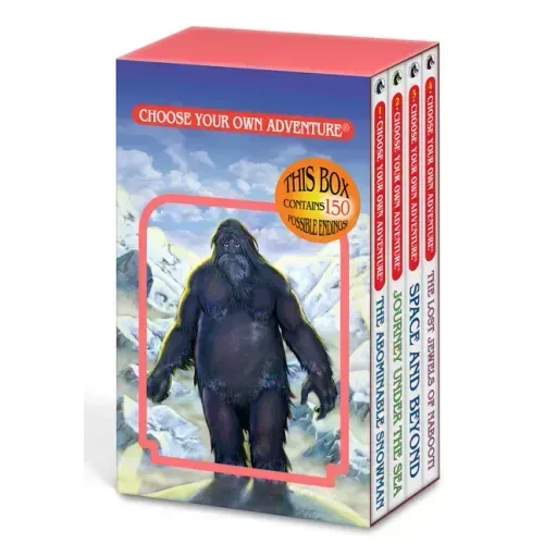 Choose Your Own Adventure 4-Book Boxed Set #1: Origin Four (the Abominable Snowman, Journey Under the Sea, Space and Beyond, the Lost Jewels of Naboot - Boxed Set