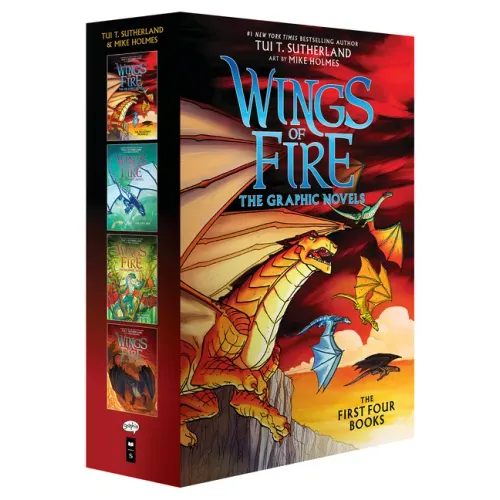 Wings of Fire #1-#4: A Graphic Novel Box Set (Wings of Fire Graphic Novels #1-#4)