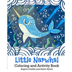 Little Narwhal Coloring and Activity Book - Paperback