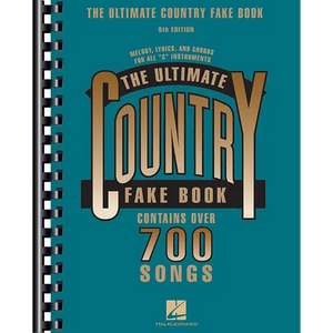 The Ultimate Country Fake Book 700+ Songs for Piano, Guitar & Vocal Sheet Music with Chords & Lyrics Hits by Johnny Cash, Dolly Parton, Willie Nelson - Paperback