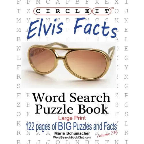 Circle It, Elvis Facts, Word Search, Puzzle Book - Paperback