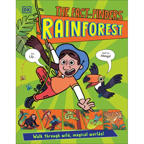 The Fact-Finders Rainforest: Walk Through Wild, Magical Worlds! - Paperback