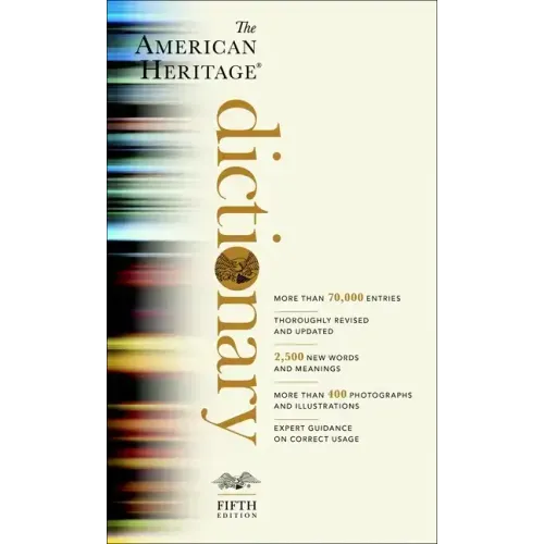 The American Heritage Dictionary - Paperback