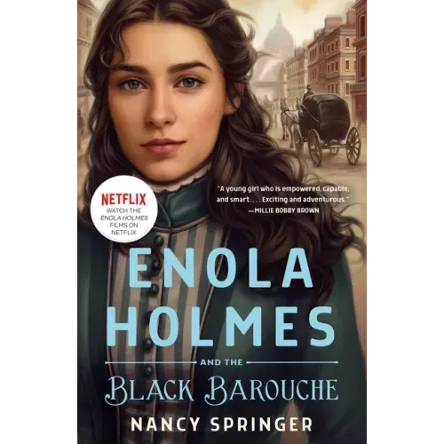 Enola Holmes and the Black Barouche - Paperback