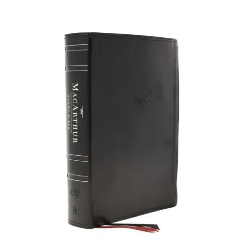 The Esv, MacArthur Study Bible, 2nd Edition, Leathersoft, Black, Thumb Indexed: Unleashing God's Truth One Verse at a Time