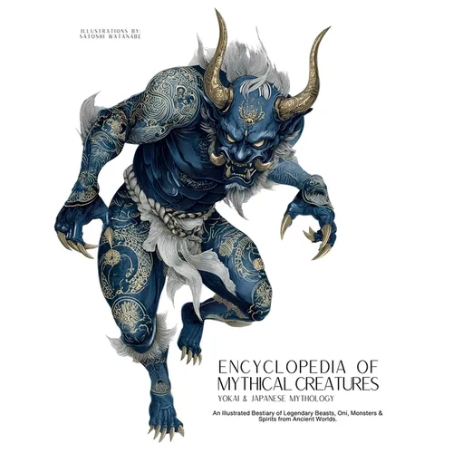 Encyclopedia of Mythical Creatures - Yokai & Japanese Mythology: An Illustrated Bestiary of Legendary Beasts, Oni & Spirits from Ancient Civilizations - Paperback