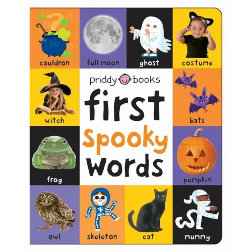 First 100 Padded: First Spooky Words - Board Book