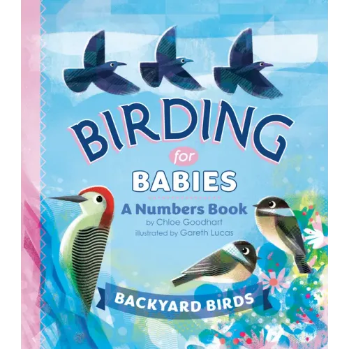 Birding for Babies: Backyard Birds: A Numbers Book - Board Book