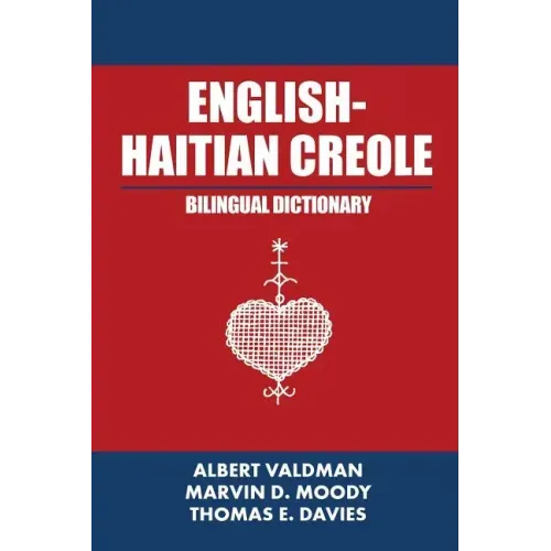 English-Haitian Creole Bilingual Dictionary - Paperback