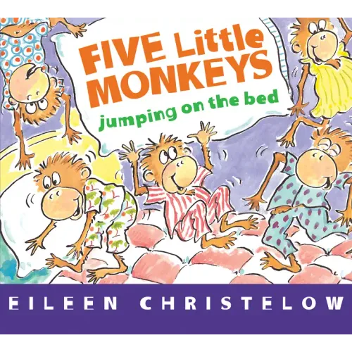 Five Little Monkeys Jumping on the Bed Board Book - Board Book