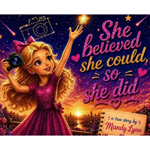 She Believed She Could, So She Did A True Story By Mandy Lynn - Hardcover