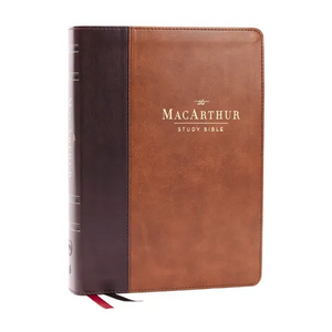 Lsb, MacArthur Study Bible, Brown Leathersoft, Comfort Print, Thumb Indexed: Unleashing God's Truth One Verse at a Time (Holy Bible, Legacy Standard B - Imitation Leather