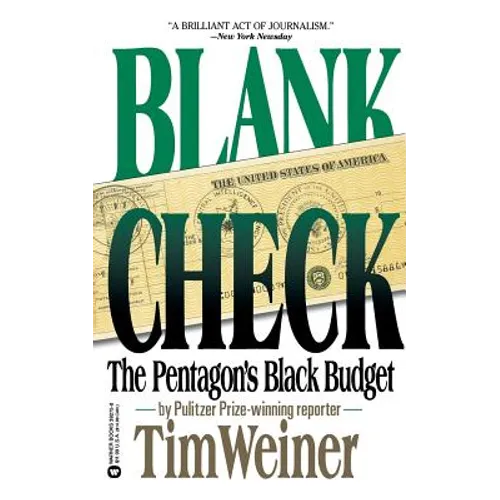 Blank Check: The Pentagon's Black Budget - Paperback