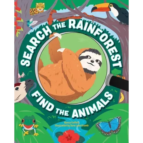 Search the Rain Forest, Find the Animals - Paperback