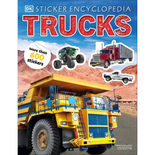 Sticker Encyclopedia Trucks - Paperback