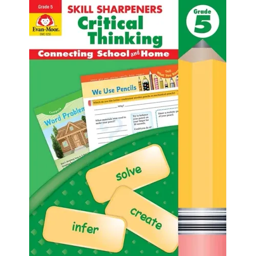 Skill Sharpeners: Critical Thinking, Grade 5 Workbook - Paperback