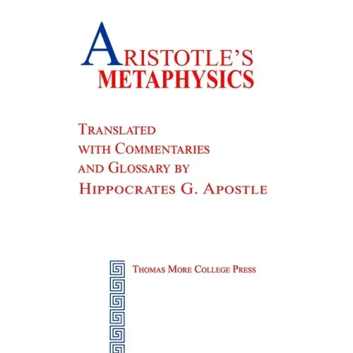 Aristotle's Metaphysics - Paperback