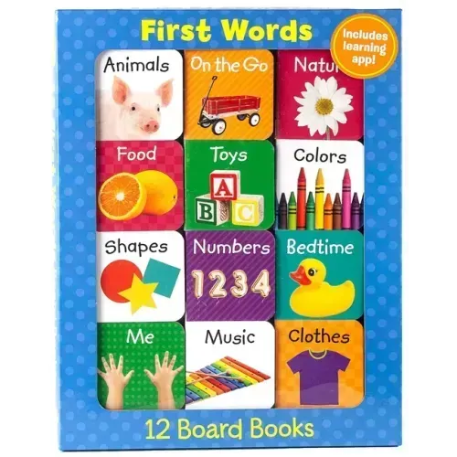 First Words (12 Board Book Set) - Board Book