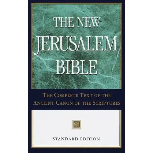 New Jerusalem Bible-NJB-Standard - Hardcover