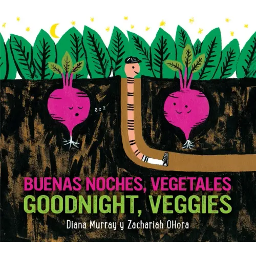 Goodnight, Veggies/Buenas Noches, Vegetales Board Book: Bilingual English-Spanish - Board Book