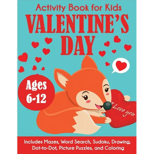 Valentine's Day Activity Book for Kids - Paperback