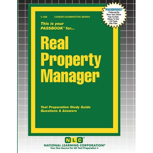 Real Property Manager - Paperback
