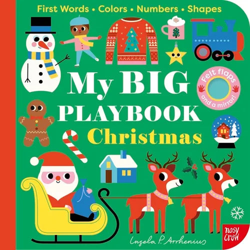 My Big Playbook: Christmas - Board Book