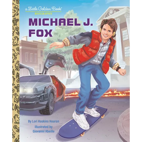 Michael J. Fox: A Little Golden Book Biography - Hardcover