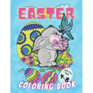 Easter Coloring Book for Kids Ages 4-8 - Paperback