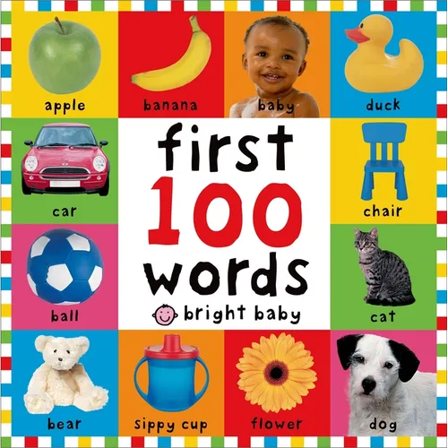 First 100 Big Board: Words: An Essential First-Learning Book - Board Book