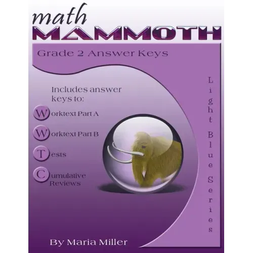 Math Mammoth Grade 2 Answer Keys - Paperback