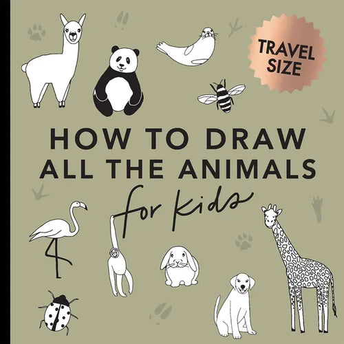 All the Animals: How to Draw Books for Kids with Dogs, Cats, Lions, Dolphins, and More (Easter Basket Stuffers for Kids) - Paperback
