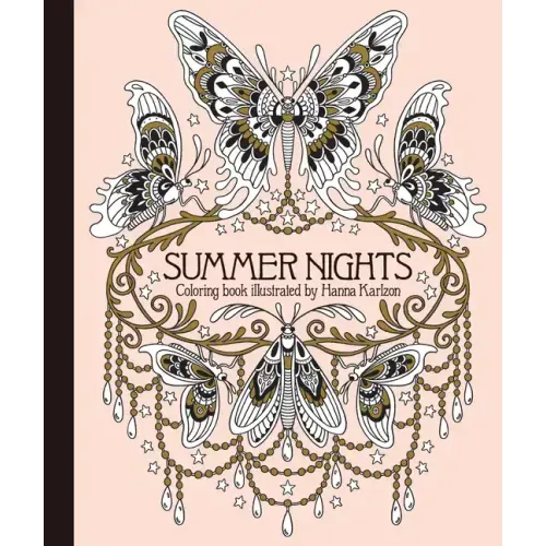 Summer Nights Coloring Book: Originally Published in Sweden as Sommarnatt