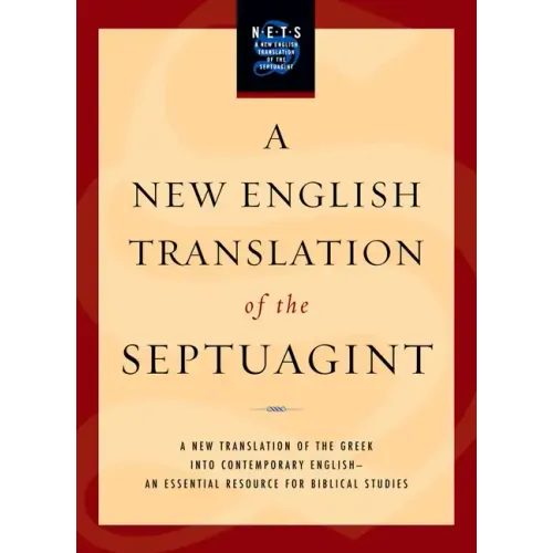 New English Translation of the Septuagint-OE - Hardcover