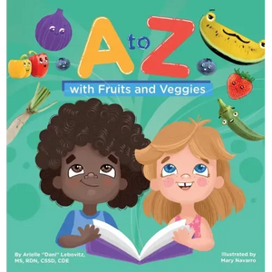 A to Z with Fruits and Veggies - Hardcover