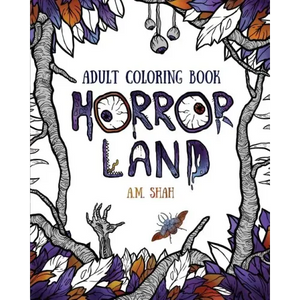Adult coloring book: Horror Land - Paperback