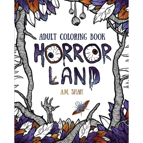 Adult coloring book: Horror Land - Paperback