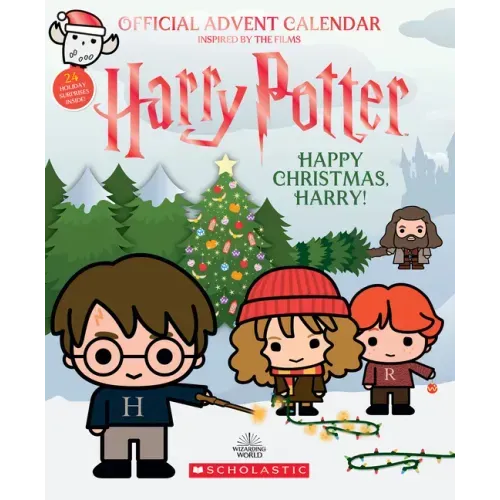 Happy Christmas, Harry: Official Harry Potter Advent Calendar - Paperback