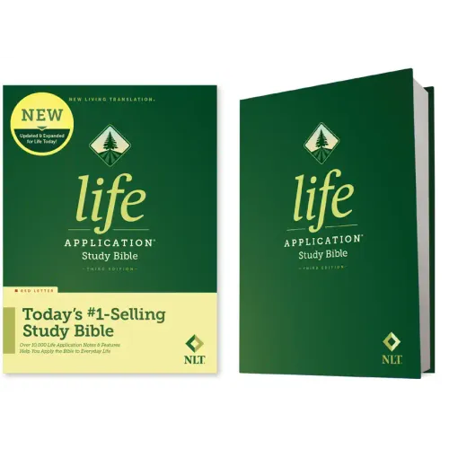 NLT Life Application Study Bible, Third Edition (Red Letter, Hardcover) - Hardcover