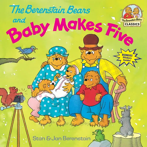 The Berenstain Bears and Baby Makes Five - Paperback