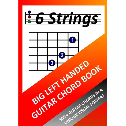 Big Left Handed Guitar Chord Book - Paperback