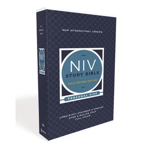 NIV Study Bible, Fully Revised Edition, Personal Size, Paperback, Red Letter, Comfort Print - Paperback