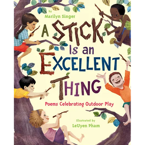 A Stick Is an Excellent Thing: Poems Celebrating Outdoor Play - Hardcover