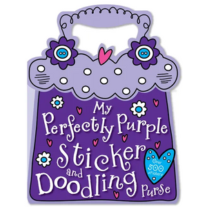 My Perfectly Purple Sticker and Doodling Purse - Paperback