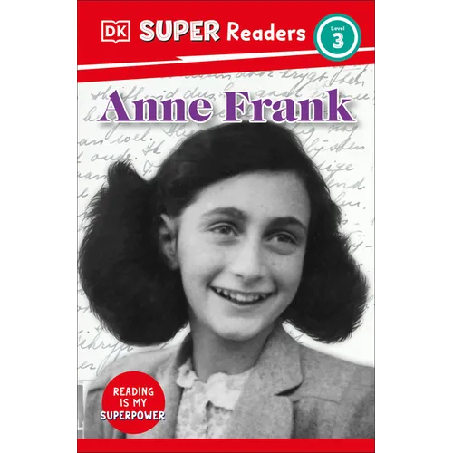 DK Super Readers Level 3 Anne Frank - Paperback