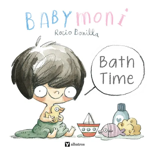 Babymoni: Bath Time - Board Book