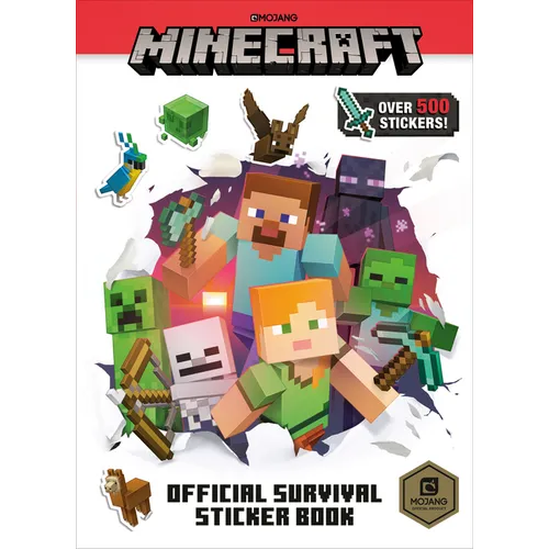 Minecraft Official Survival Sticker Book (Minecraft) - Paperback