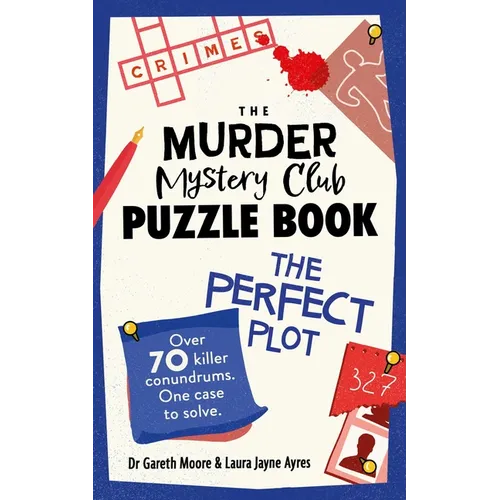 The Murder Mystery Club Puzzle Book: The Perfect Plot - Paperback